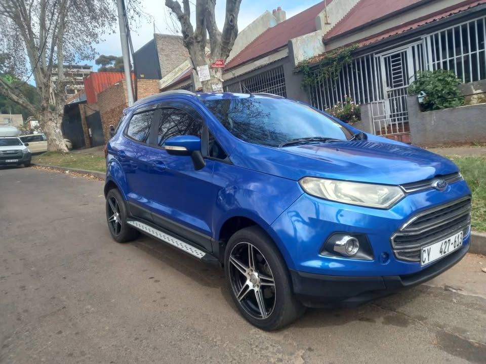 2018 FORD ECOSPORT 1.0 TITANIUM ECOBOOST MANUAL BLUE 58000KM