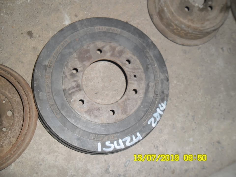 Isuzu 2014 rear brake drum - Private Seller Isuzu 2014 rear brake drum - Private Seller