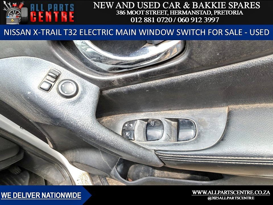 For sale: Nissan X-Trail T32 electric main window switch - in great used condition - Private Seller For sale: Nissan X-Trail T32 electric main window switch - in great used condition - Private Seller