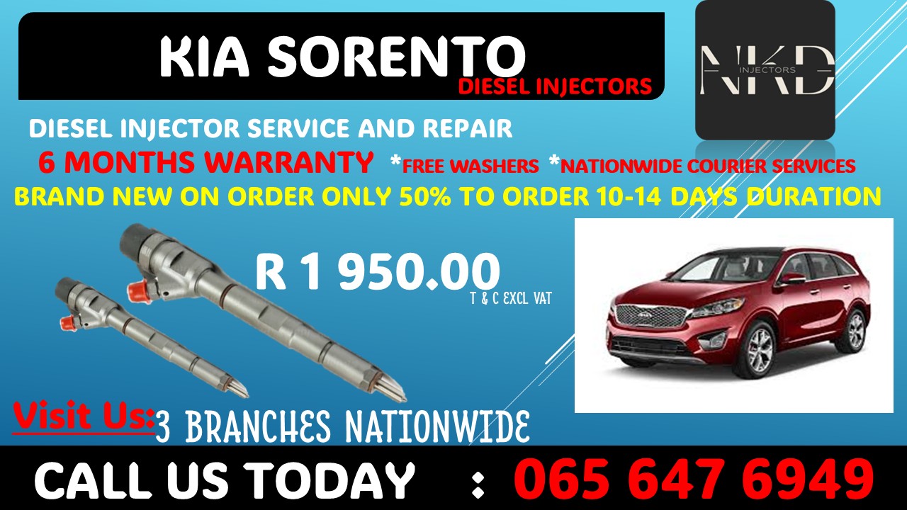 KIA SORENTO DIESEL INJECTORS - Private Seller KIA SORENTO DIESEL INJECTORS - Private Seller