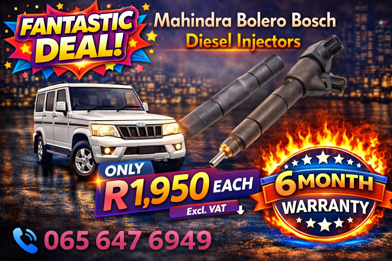 Mahindra Bolero Diesel Injectors - Private Seller Mahindra Bolero Diesel Injectors - Private Seller