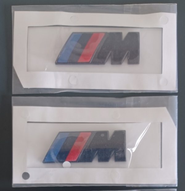BMW M side fender badges emblems - Private Seller