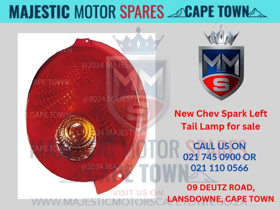 Chev Spark Left Tail Lamp for sale - Private Seller Chev Spark Left Tail Lamp for sale - Private Seller