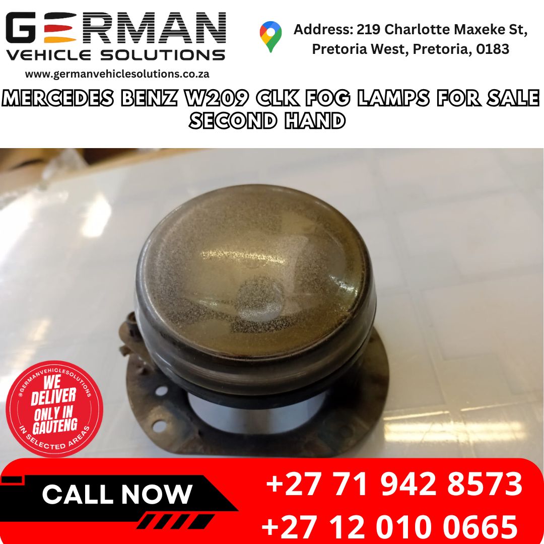 Mercedes Benz w209 CLK fog lamps for sale second hand - Private Seller Mercedes Benz w209 CLK fog lamps for sale second hand - Private Seller