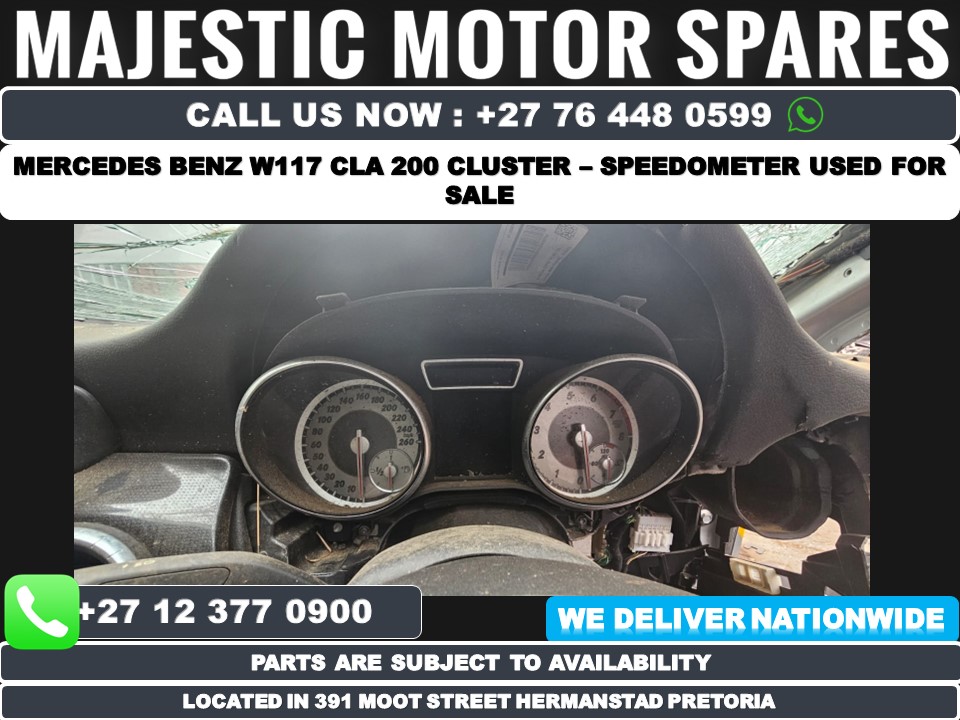 Mercedes benz CLA W117 cluster speedometer used for sale MAJ3158 - Private Seller Mercedes benz CLA W117 cluster speedometer used for sale MAJ3158 - Private Seller