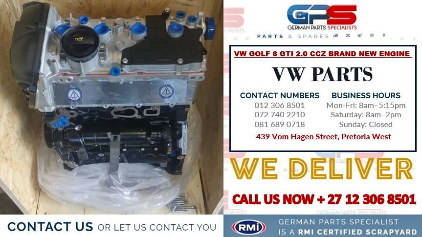 VW GOLF 6 GTI 2.0 CCZ BRAND NEW ENGINES FOR SALE - Private Seller VW GOLF 6 GTI 2.0 CCZ BRAND NEW ENGINES FOR SALE - Private Seller