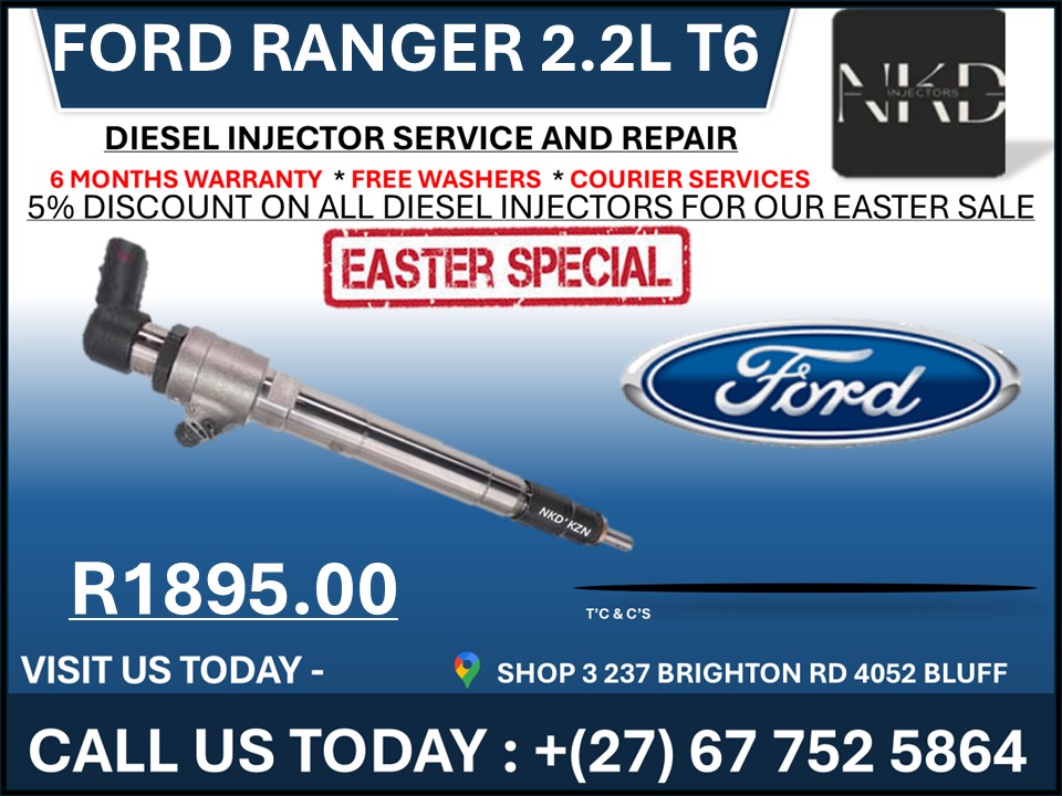 Ford Ranger 2.2L Diesel Injectors on recondition - Private Seller Ford Ranger 2.2L Diesel Injectors on recondition - Private Seller