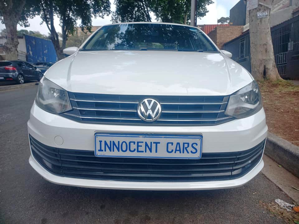 2019 VW POLO 6 SEDAN 1.4 PETROL, MANUAL, WHITE COLOR, MILEAGE 58000KMS