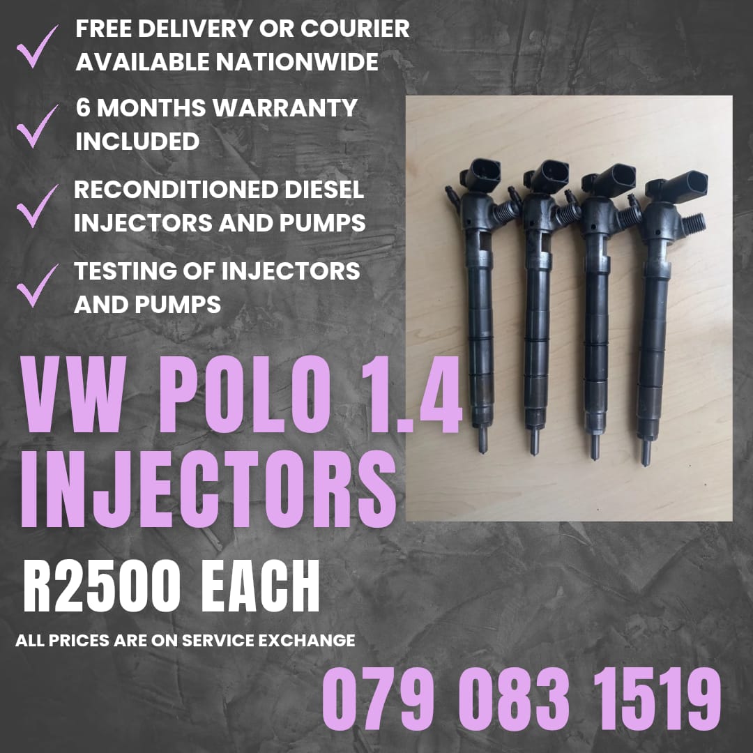 VW POLO 1.4 INJECTORS FOR SALE WITH WARRANTY - Private Seller VW POLO 1.4 INJECTORS FOR SALE WITH WARRANTY - Private Seller