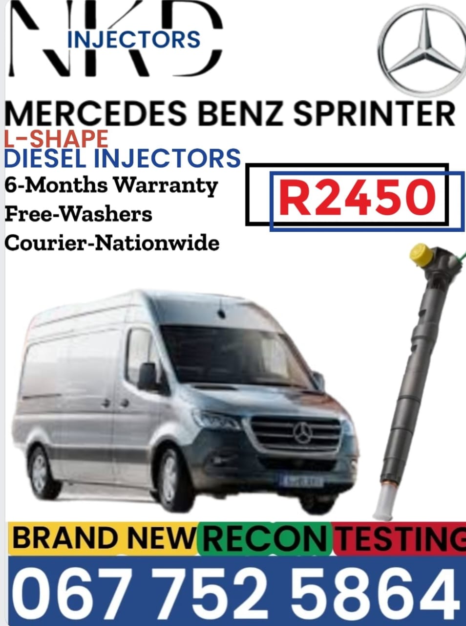 Mercedes Benz Sprinter Diesel injectors - Private Seller Mercedes Benz Sprinter Diesel injectors - Private Seller