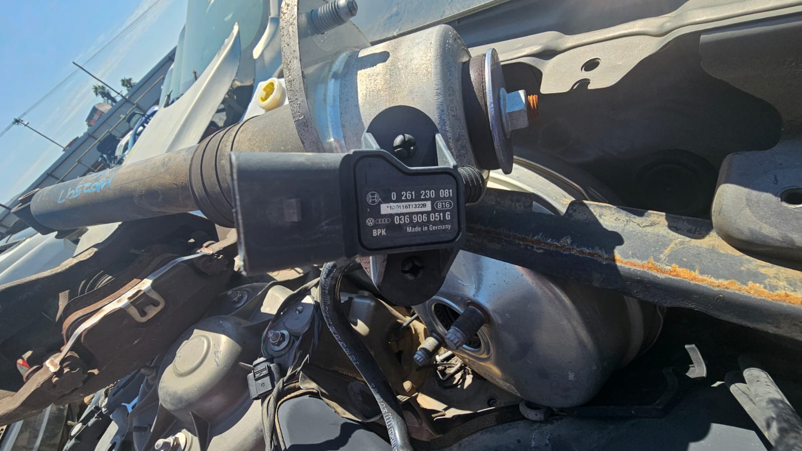 Audi B8 2010 1.8T intake manifold pressure sensor for sale Audi B8 2010 1.8T intake manifold pressure sensor for sale