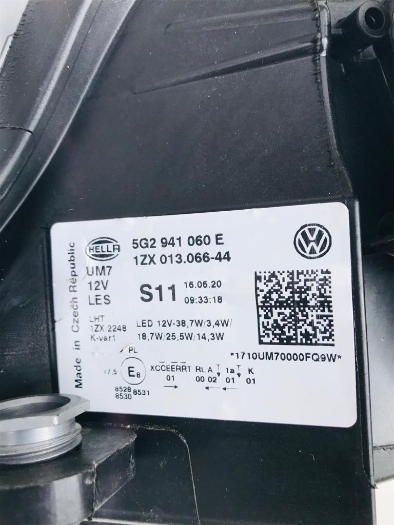 VW Golf 7.5 GTI left and right side xenon headlight - Private Seller