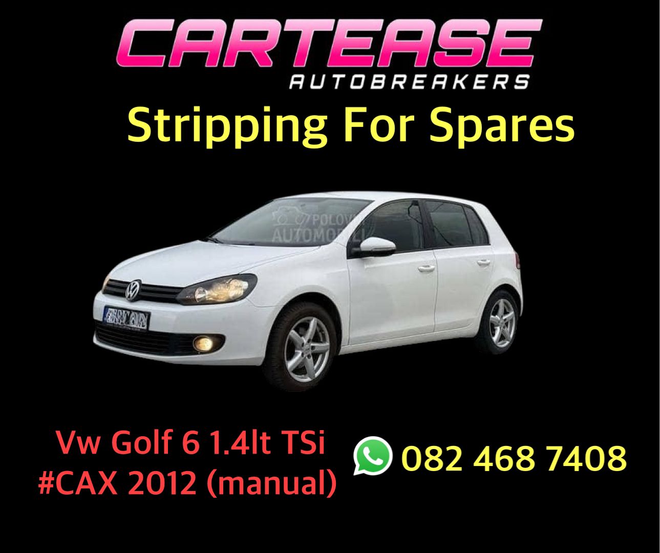 2012 Vw Golf 6 1.4 TSI Manual #CAX Stripping For Spares - Private Seller 2012 Vw Golf 6 1.4 TSI Manual #CAX Stripping For Spares - Private Seller