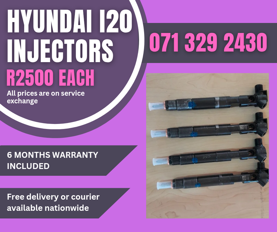 HYUNDAI I20 DIESEL INJECTORS FOR SALE WITH WARRANTY - Private Seller HYUNDAI I20 DIESEL INJECTORS FOR SALE WITH WARRANTY - Private Seller