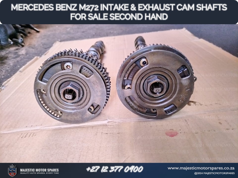 Mercedes Benz M272 Intake and Exhaust Camshafts – Second Hand - Private Seller Mercedes Benz M272 Intake and Exhaust Camshafts – Second Hand - Private Seller
