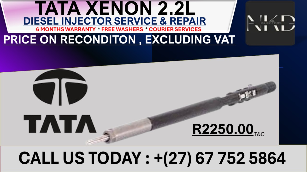 Tata Xenon 2.2L Diesel Injectors on Recondition - Private Seller Tata Xenon 2.2L Diesel Injectors on Recondition - Private Seller