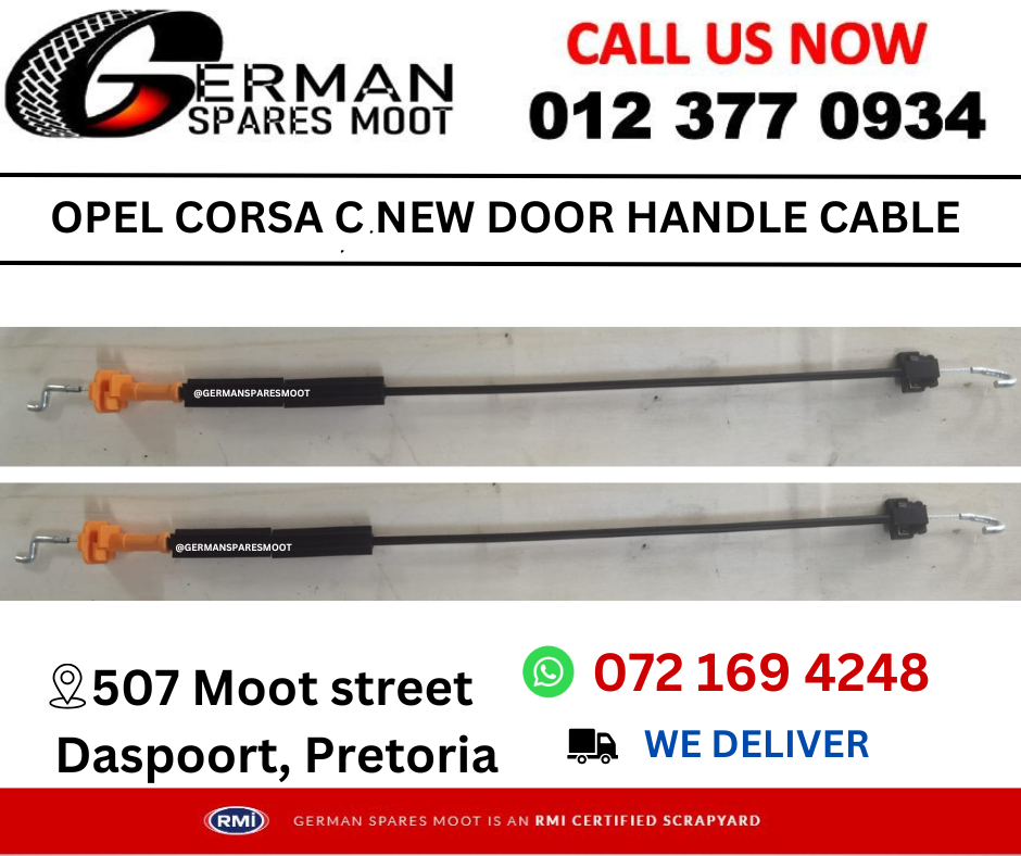Opel Corsa C New Door Handle Cable