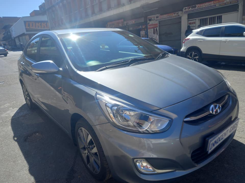 2020 HYUNDAI ACCENT SEDAN 1.6 PETROL, AUTOMATIC, GREY COLOR, MILEAGE