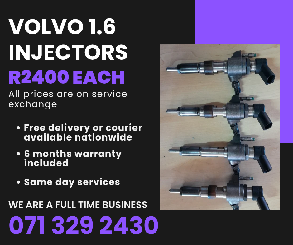 VOLVO 1.6 INJECTORS FOR SALE WITH WARRANTY - Private Seller VOLVO 1.6 INJECTORS FOR SALE WITH WARRANTY - Private Seller
