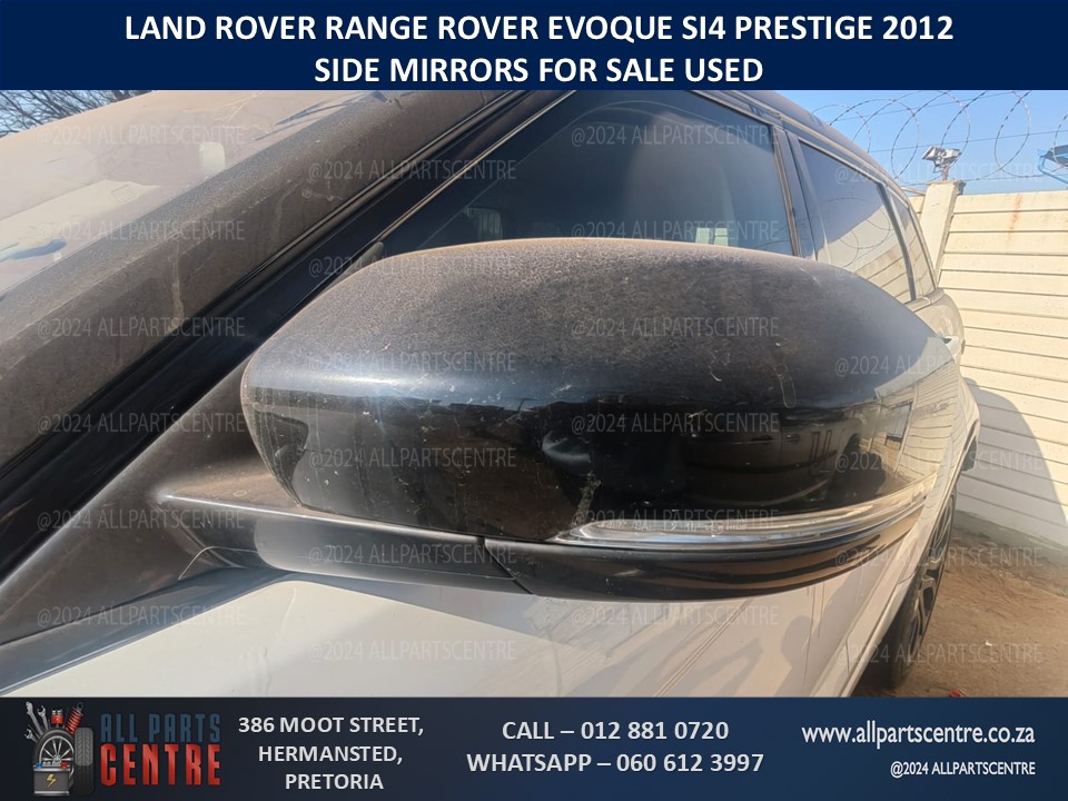 Evoque Si4 side mirrors for sale used - Private Seller Evoque Si4 side mirrors for sale used - Private Seller