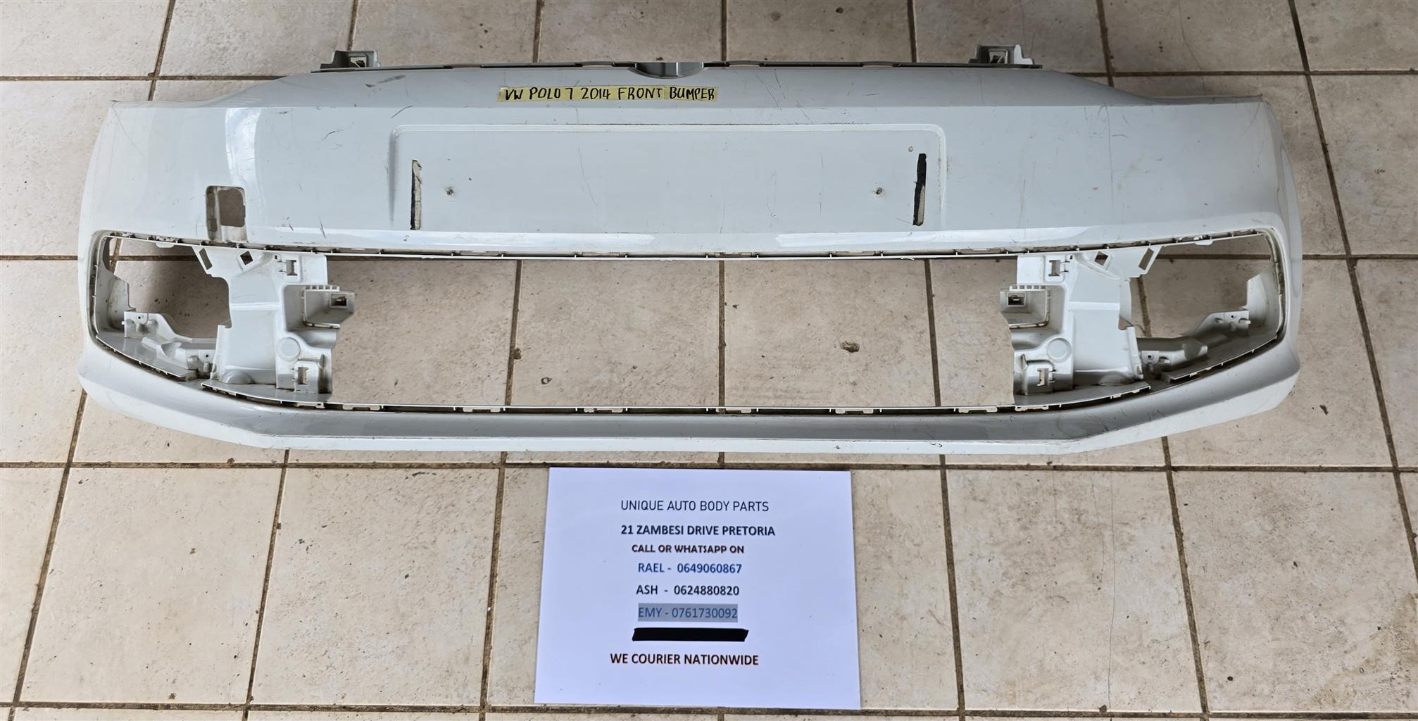 Volkswagen Polo 7 2014 Front Bumper Volkswagen Polo 7 2014 Front Bumper