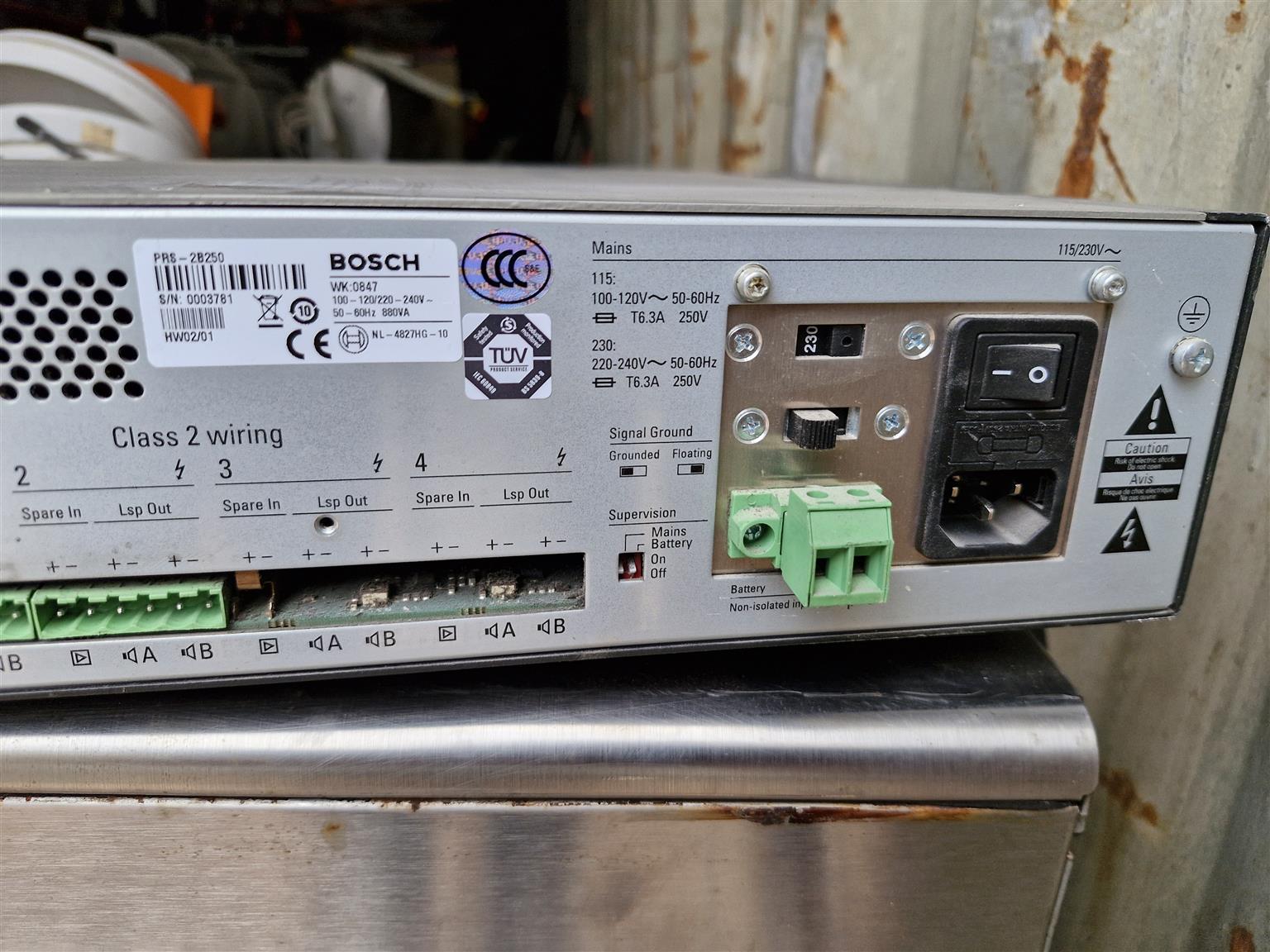 Bosch Public Address System