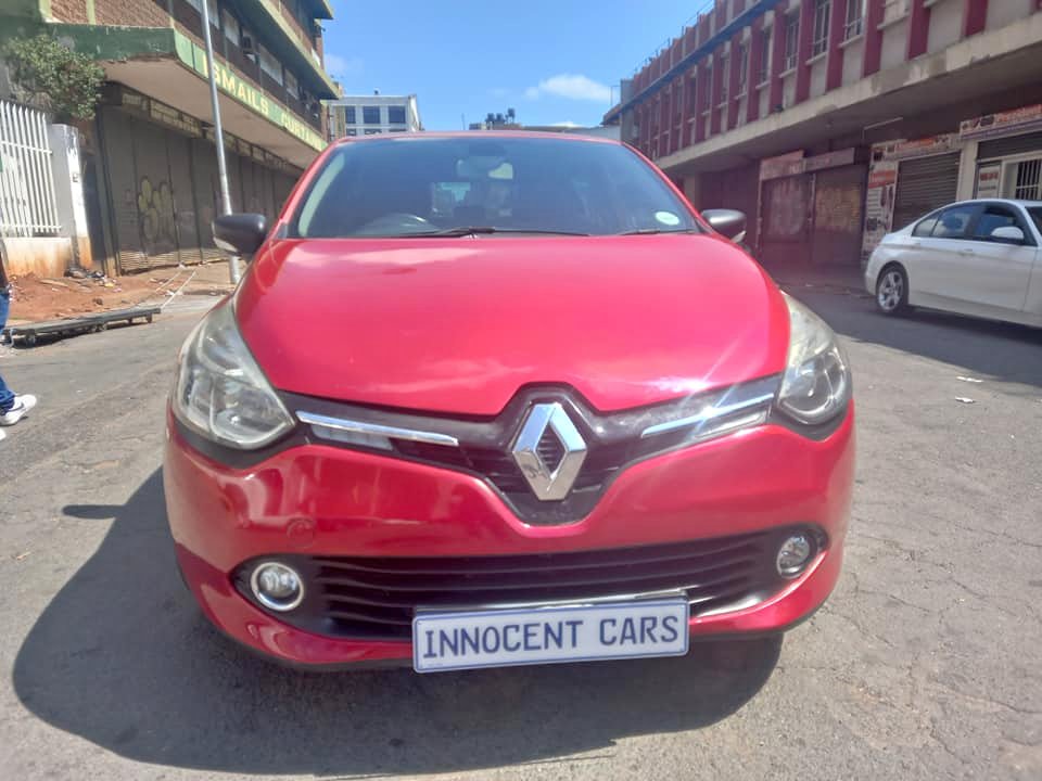 2014 RENAULT CLIO 4 900T PETROL, MANUAL TRANSMISSION, MAROON COLOUR