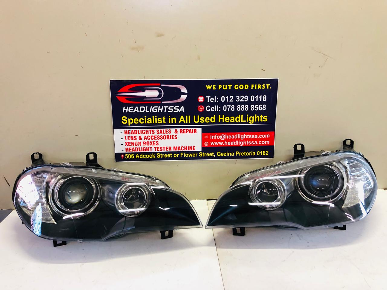 BMW X5 E70 LCI left and right side xenon headlights - Private Seller BMW X5 E70 LCI left and right side xenon headlights - Private Seller