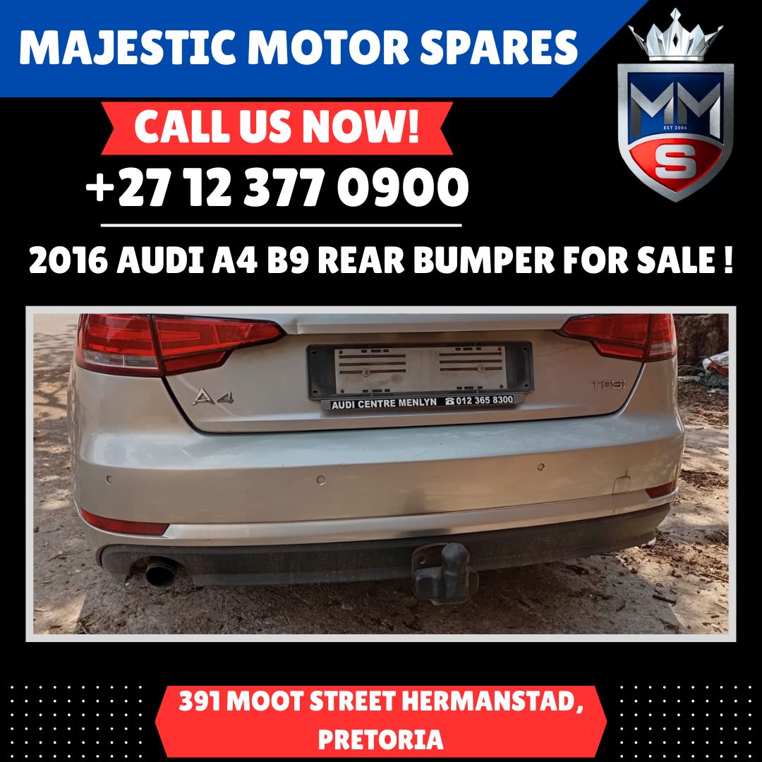 Audi A4 B9 Rear bumper (2016 Model) for Sale – Used!