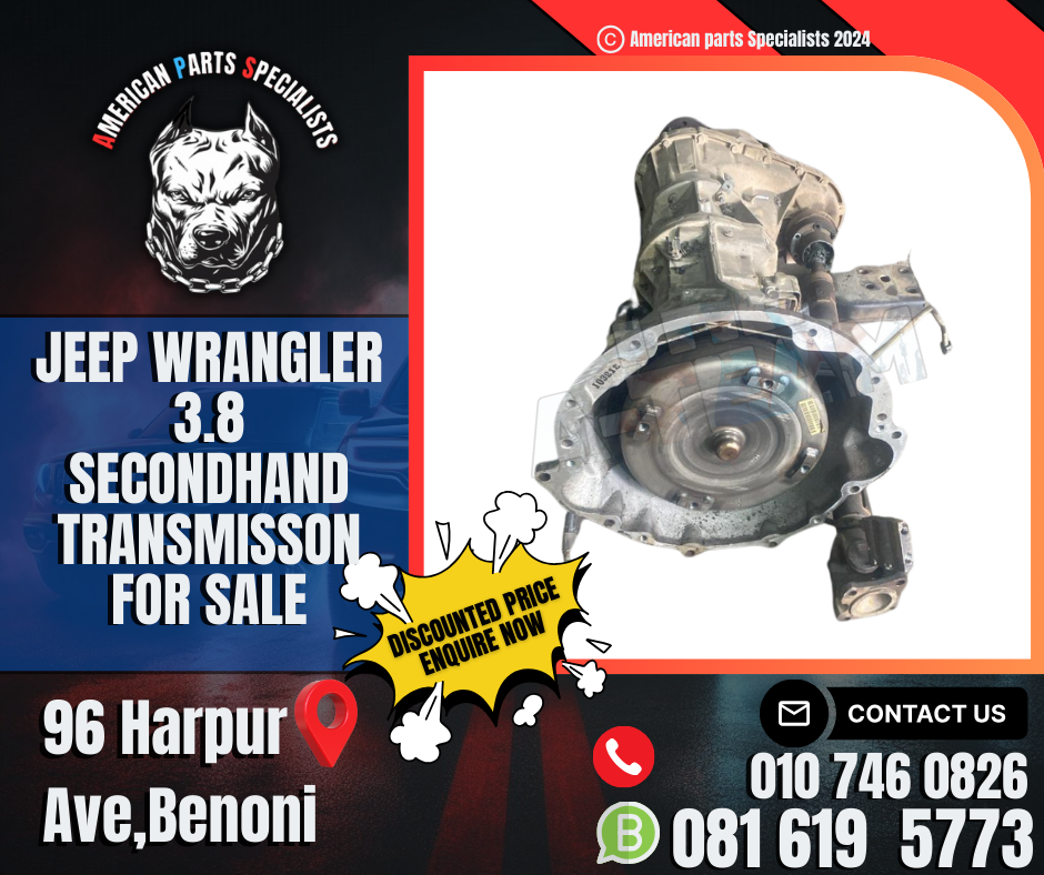 3.8 Jeep Wrangler Secondhand Gearbox For Sale ✅ - Private Seller 3.8 Jeep Wrangler Secondhand Gearbox For Sale ✅ - Private Seller