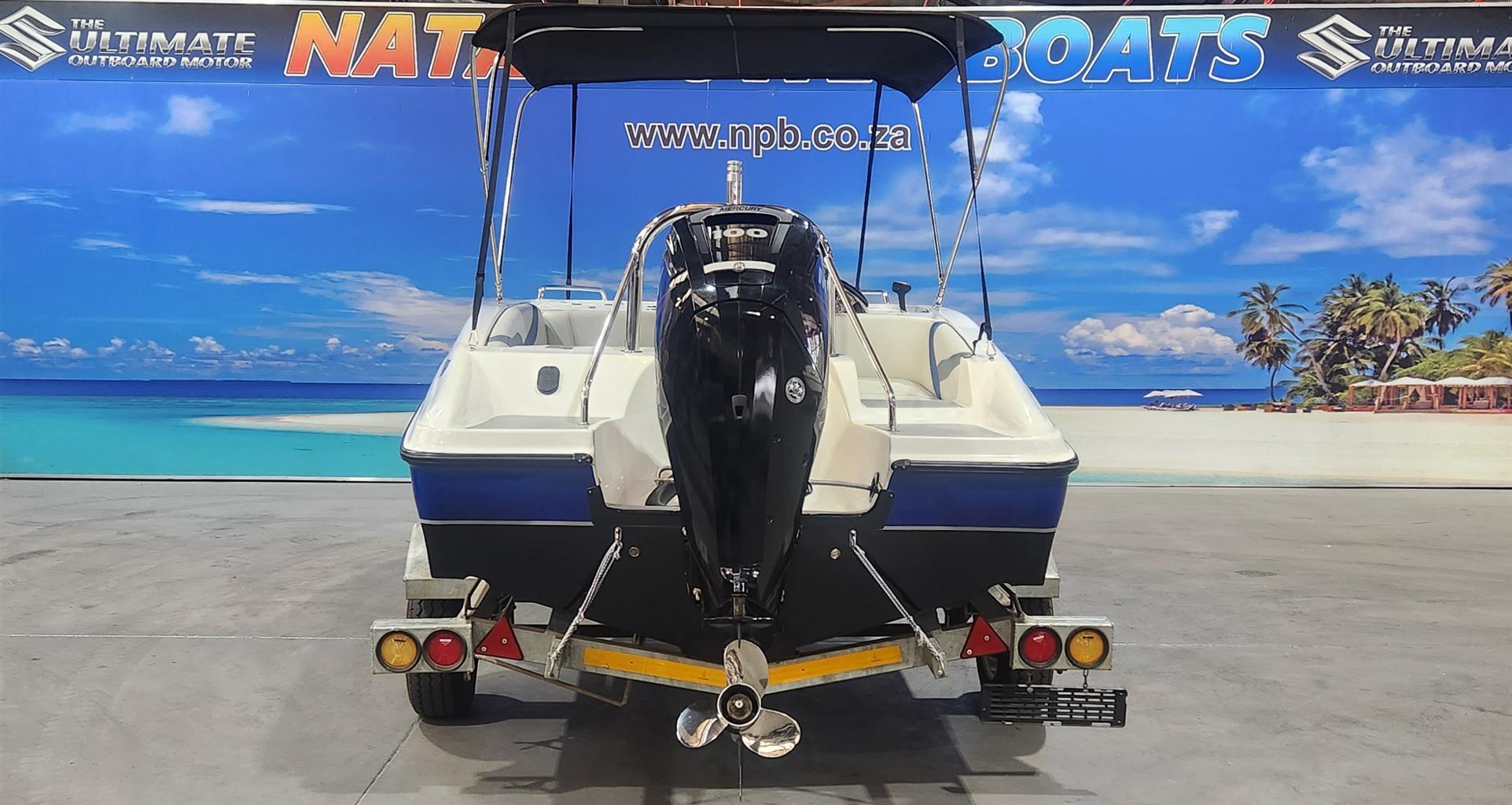XPRESSION FUNSTER 17 FT ON TRAILER 100 HP MERCURY 4 STROKE