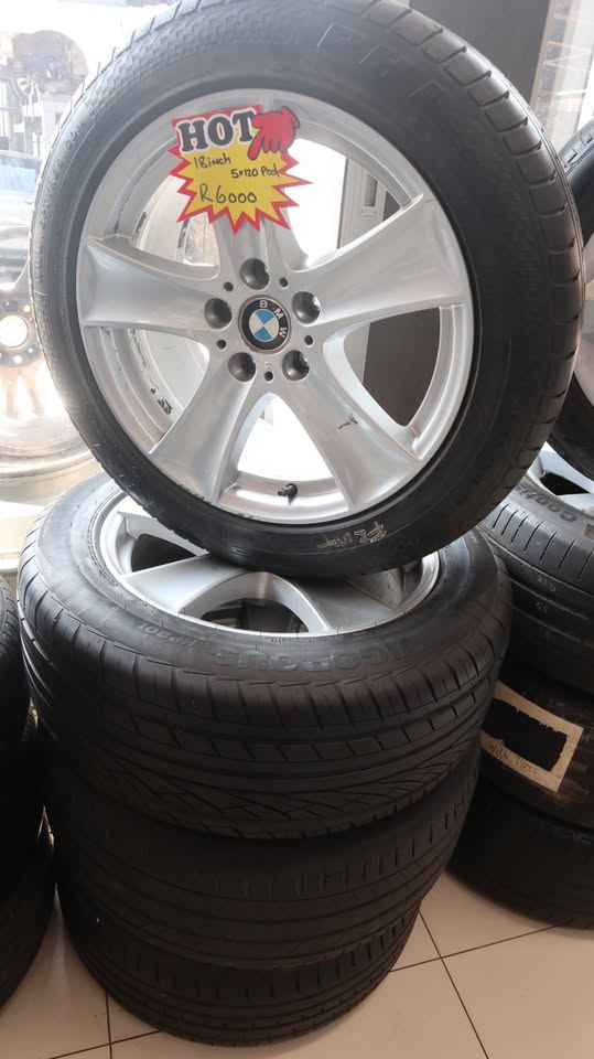 BMW X5 18INCH 5X120PCD RIMS/WHEELS&TIRES - Private Seller