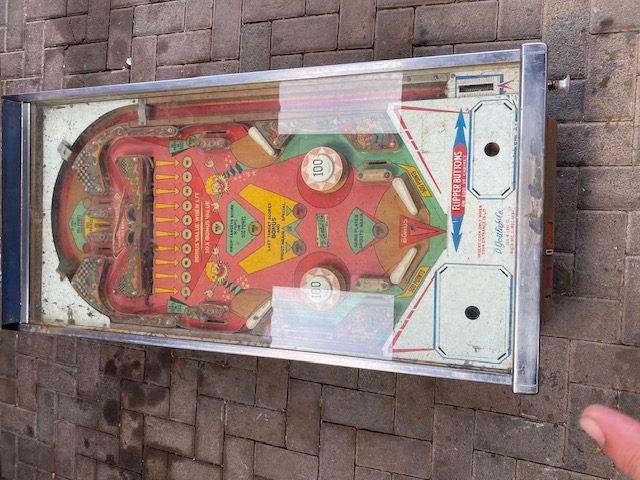 Pin Ball Pinball Machine Gattlieb & Co LISA BARN FIND