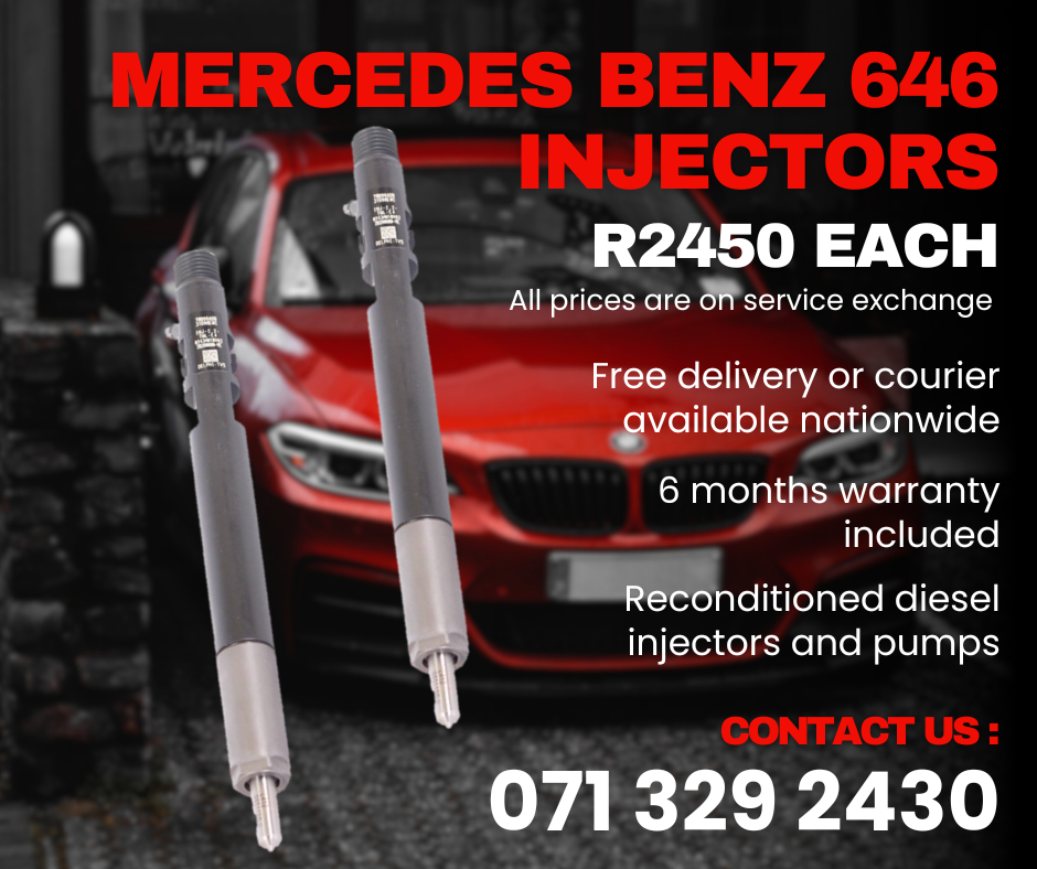 MERCEDES BENZ 646 INJECTORS FOR SALE WITH WARRANTY - Private Seller MERCEDES BENZ 646 INJECTORS FOR SALE WITH WARRANTY - Private Seller