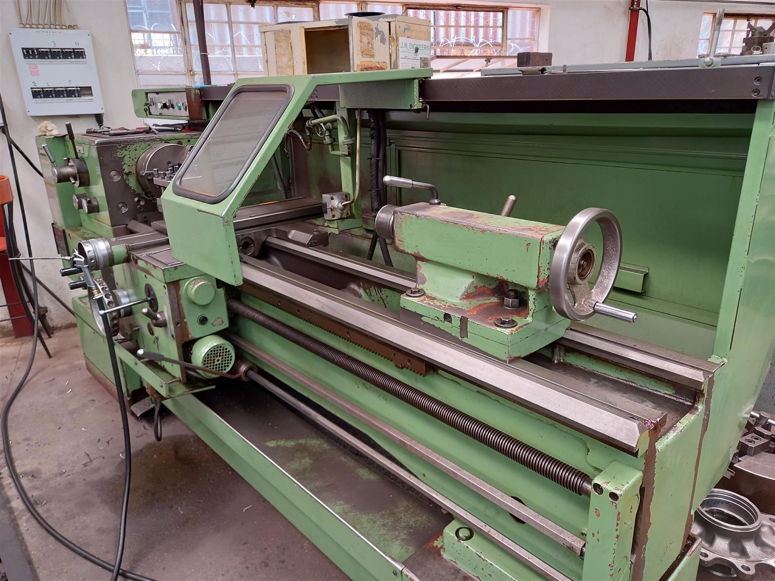 TOS Trencin SUI 40 two meter lathe for sale Junk Mail
