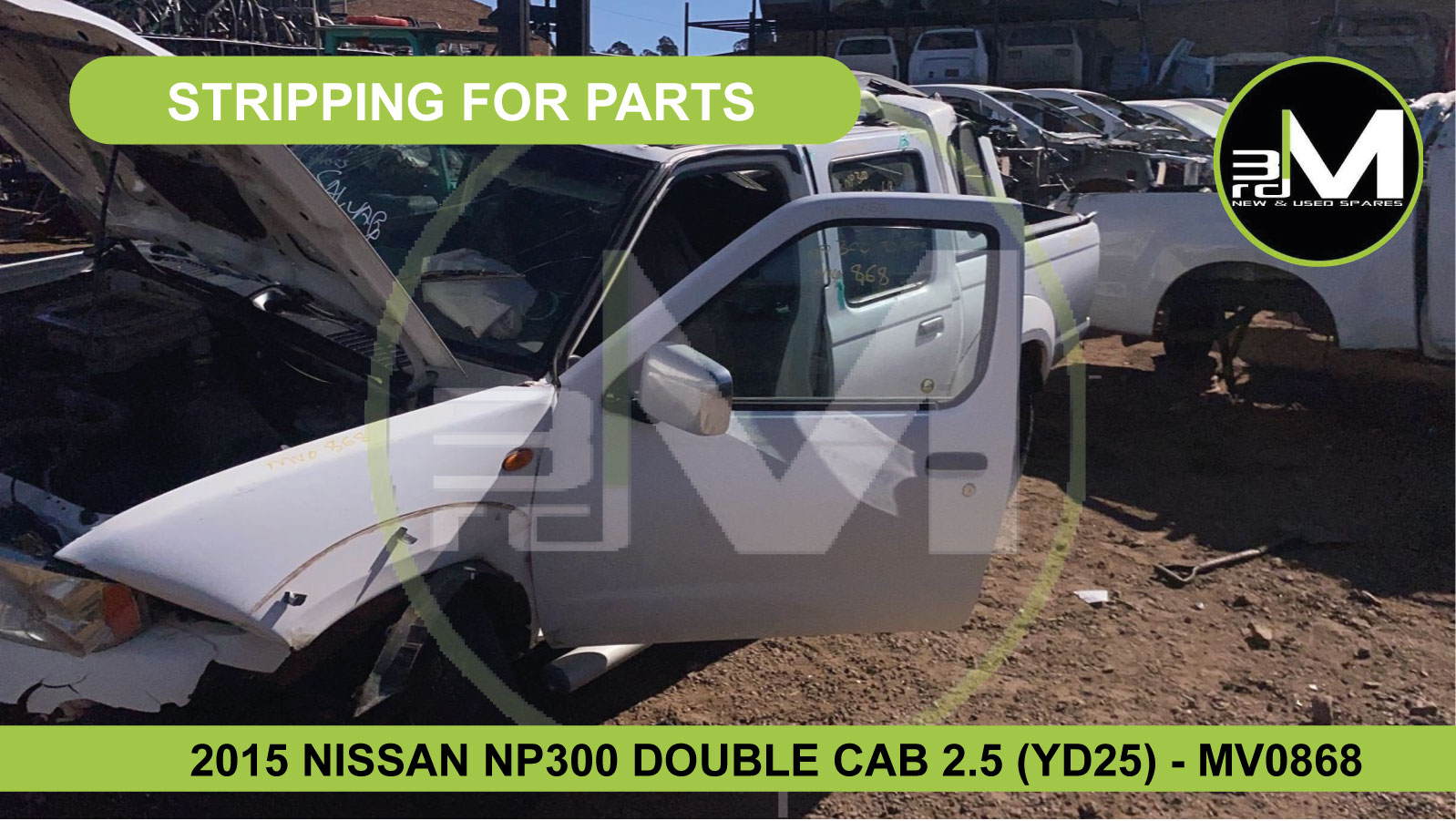 2015 NISSAN NP300 DOUBEL CAB 2.5 (STRIPPING FOR PARTS) - Private Seller 2015 NISSAN NP300 DOUBEL CAB 2.5 (STRIPPING FOR PARTS) - Private Seller