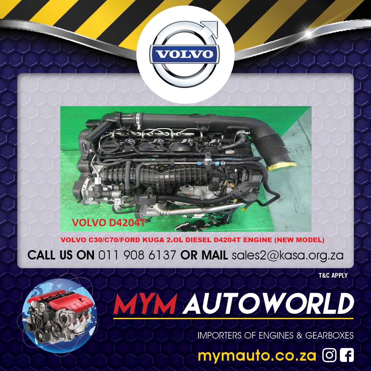 FORD MONDEO 2.0 C30 ENGINE FOR SALE - Private Seller