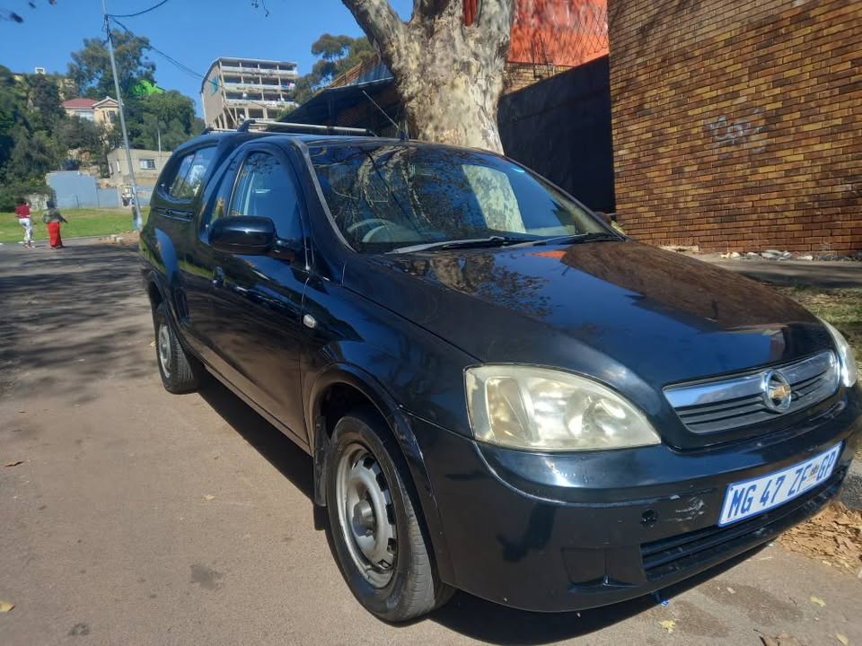 2010 Chervolet Corsa Utility 1.4 Petrol, Manual, Black, Spere Key, Canopy Glass,