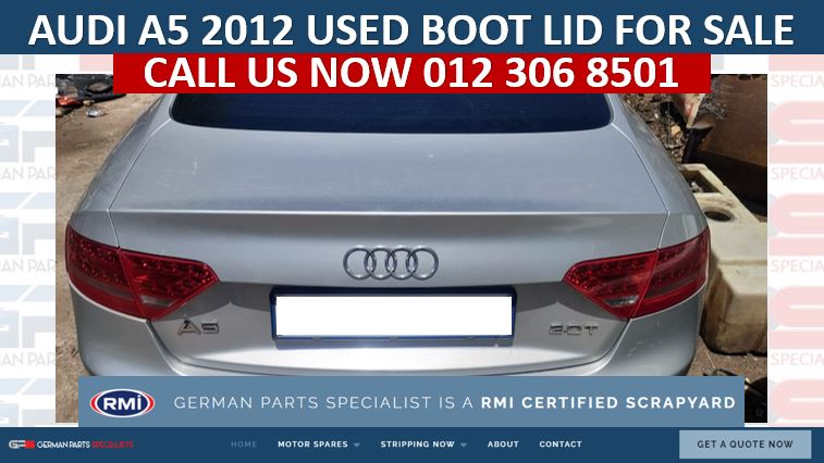 AUDI A5 2012 USED TAILGATE FOR SALE - Private Seller AUDI A5 2012 USED TAILGATE FOR SALE - Private Seller