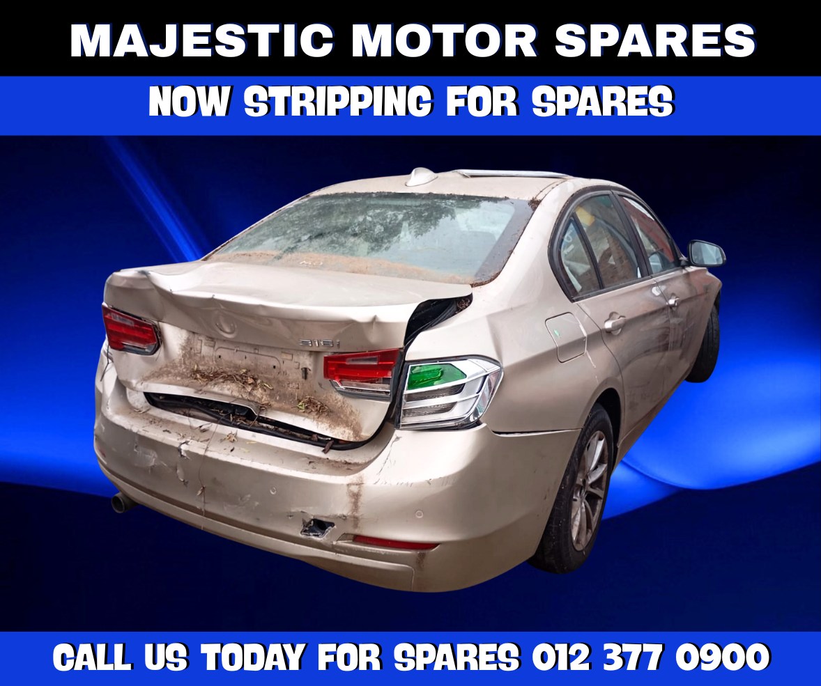 2014 BMW 316i F30 Sedan Auto Petrol – Stripping for Spares - Private Seller 2014 BMW 316i F30 Sedan Auto Petrol – Stripping for Spares - Private Seller