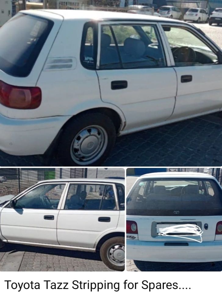 Toyota Tazz Stripping for Spares.. - Private Seller Toyota Tazz Stripping for Spares.. - Private Seller