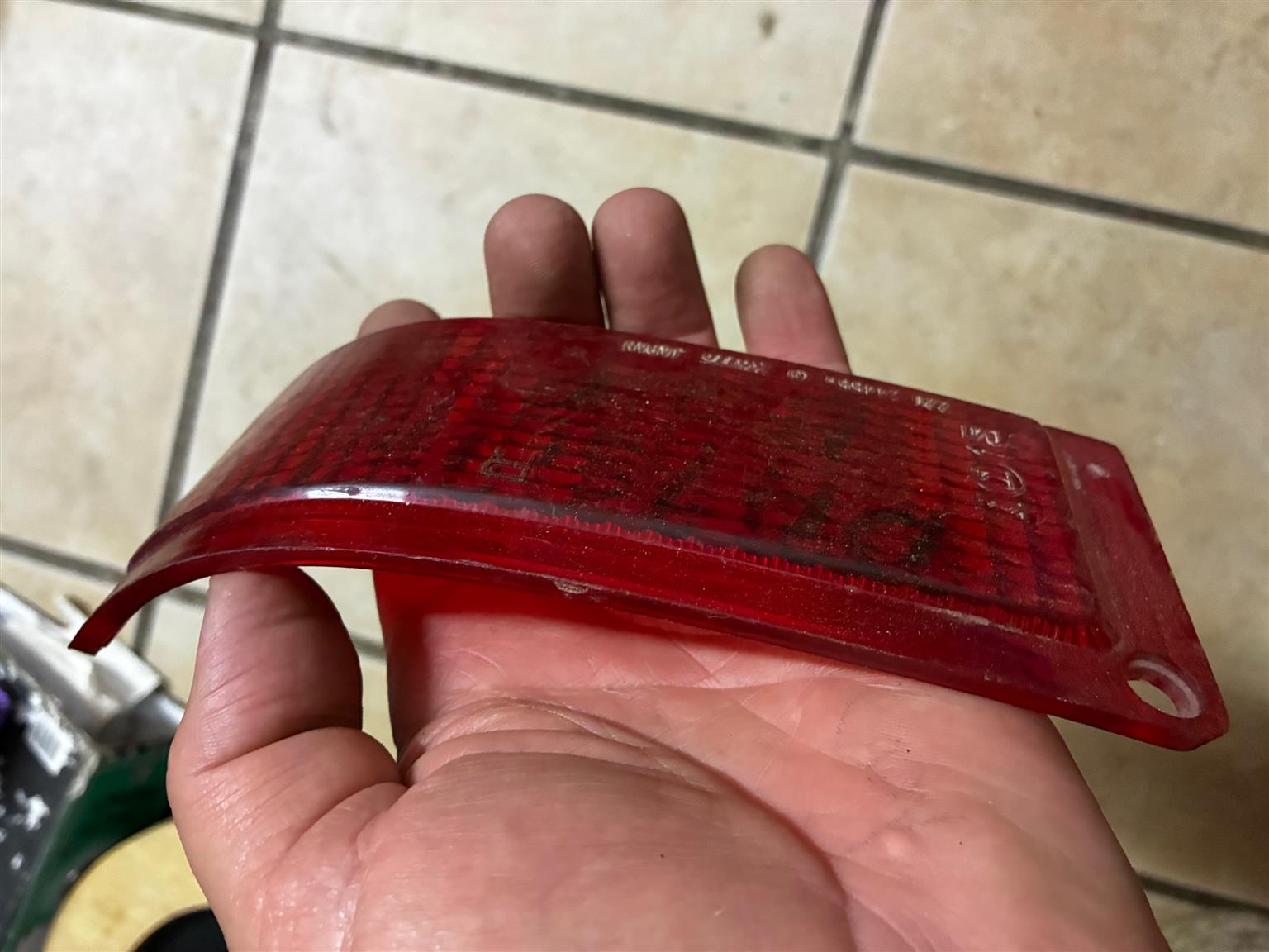 Datsun E20 brake light lens - Private Seller Datsun E20 brake light lens - Private Seller