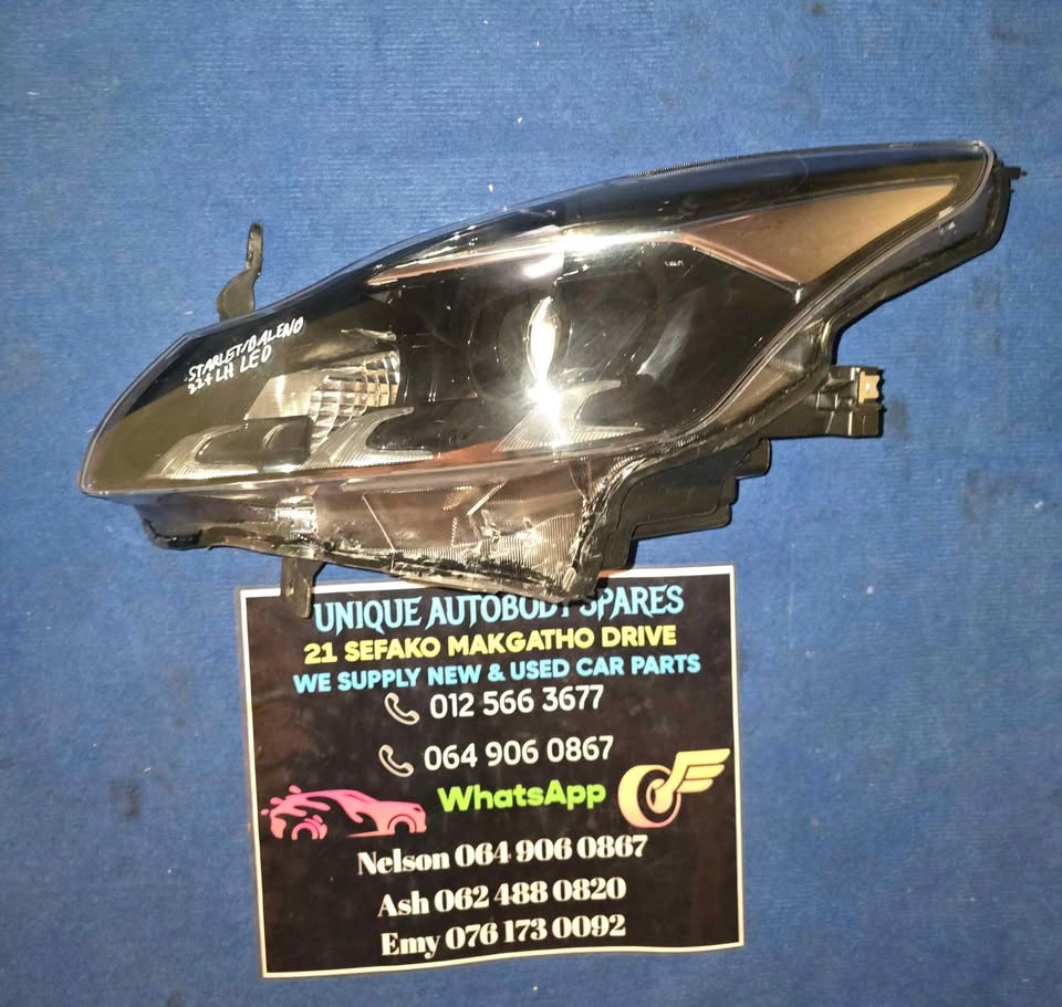 Toyota Starlet Suzuki Baleno Left LED Headlight