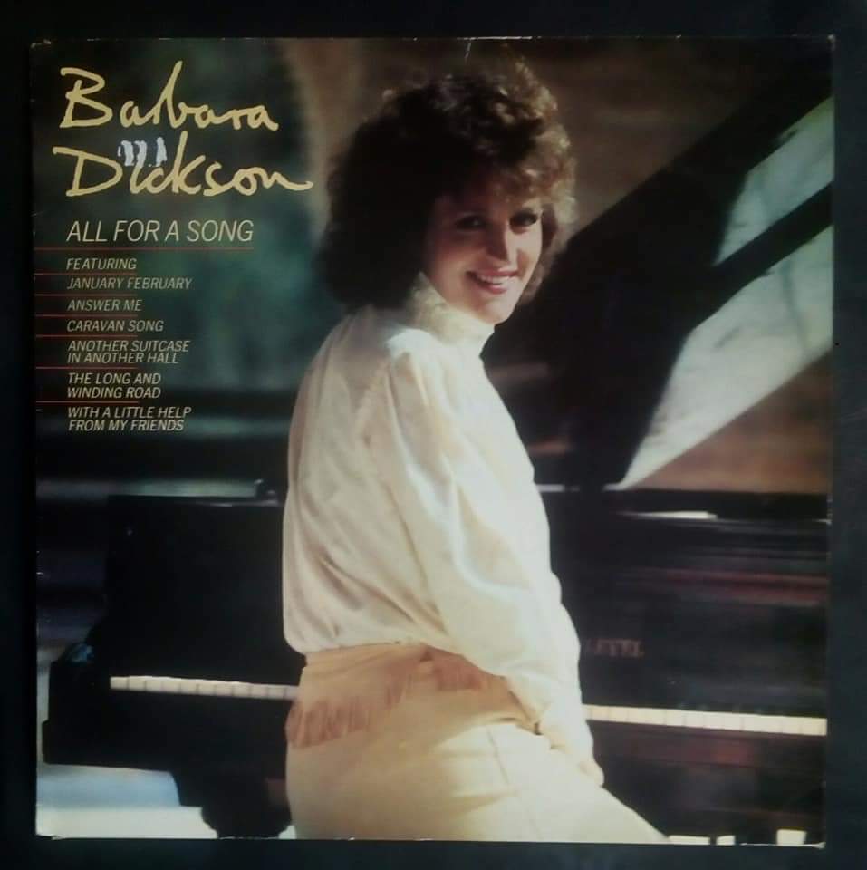 Barbara Dickson – All For A Song LP Record Barbara Dickson – All For A Song LP Record