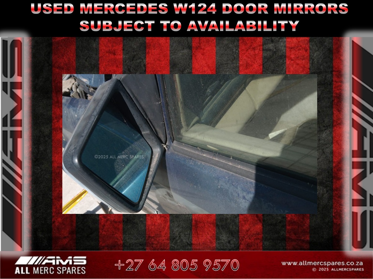 USED MERCEDES W124 DOOR MIRRORS – QUALITY SPARES - Private Seller USED MERCEDES W124 DOOR MIRRORS – QUALITY SPARES - Private Seller