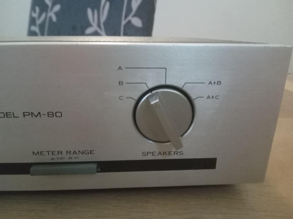 Kenwood PM80 power monitor and speaker selector