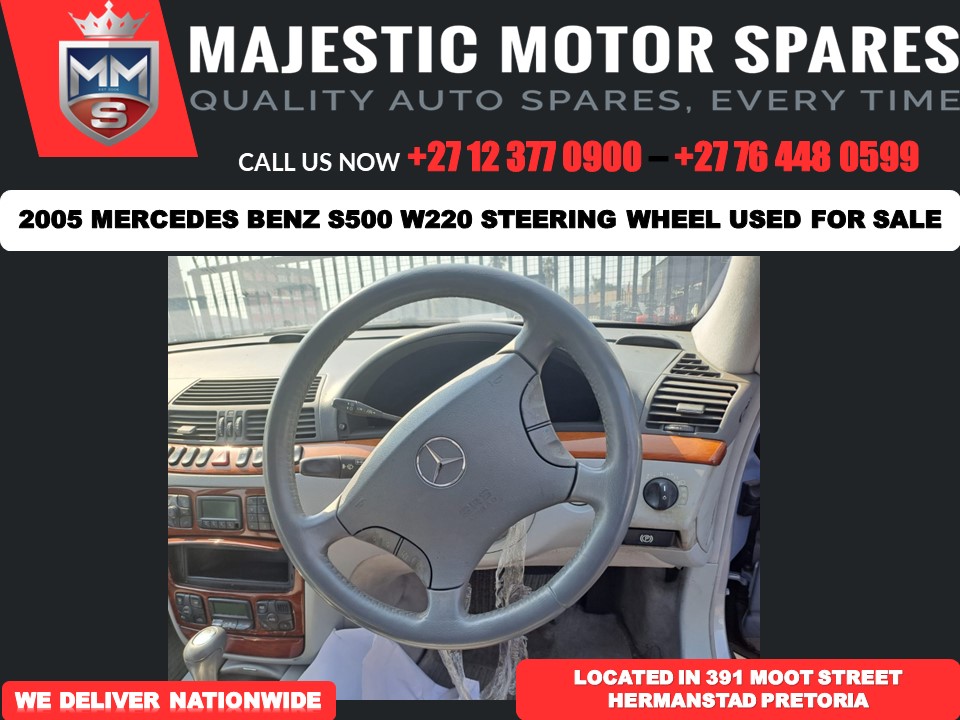 2005 Mercedes benz W220 S500 Steering wheel - Private Seller 2005 Mercedes benz W220 S500 Steering wheel - Private Seller