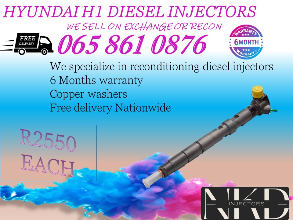 HYUNDAI H1 INJECTORS FOR SALE ON EXCANGE OR RECON - Private Seller HYUNDAI H1 INJECTORS FOR SALE ON EXCANGE OR RECON - Private Seller