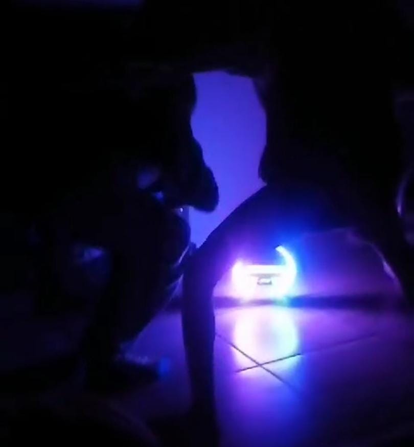 LED wireless charging speaker