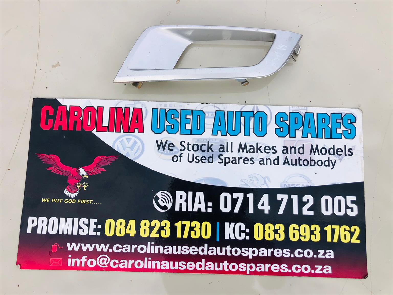Ford Ranger wiltrak left side foglight cover - Private Seller Ford Ranger wiltrak left side foglight cover - Private Seller